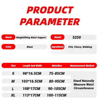 Weight Lifting Belt Workout with Metal Buckle for Men Women Gym Exercise Squats Deadlifts Powerlifting Training Fitness Deadlift