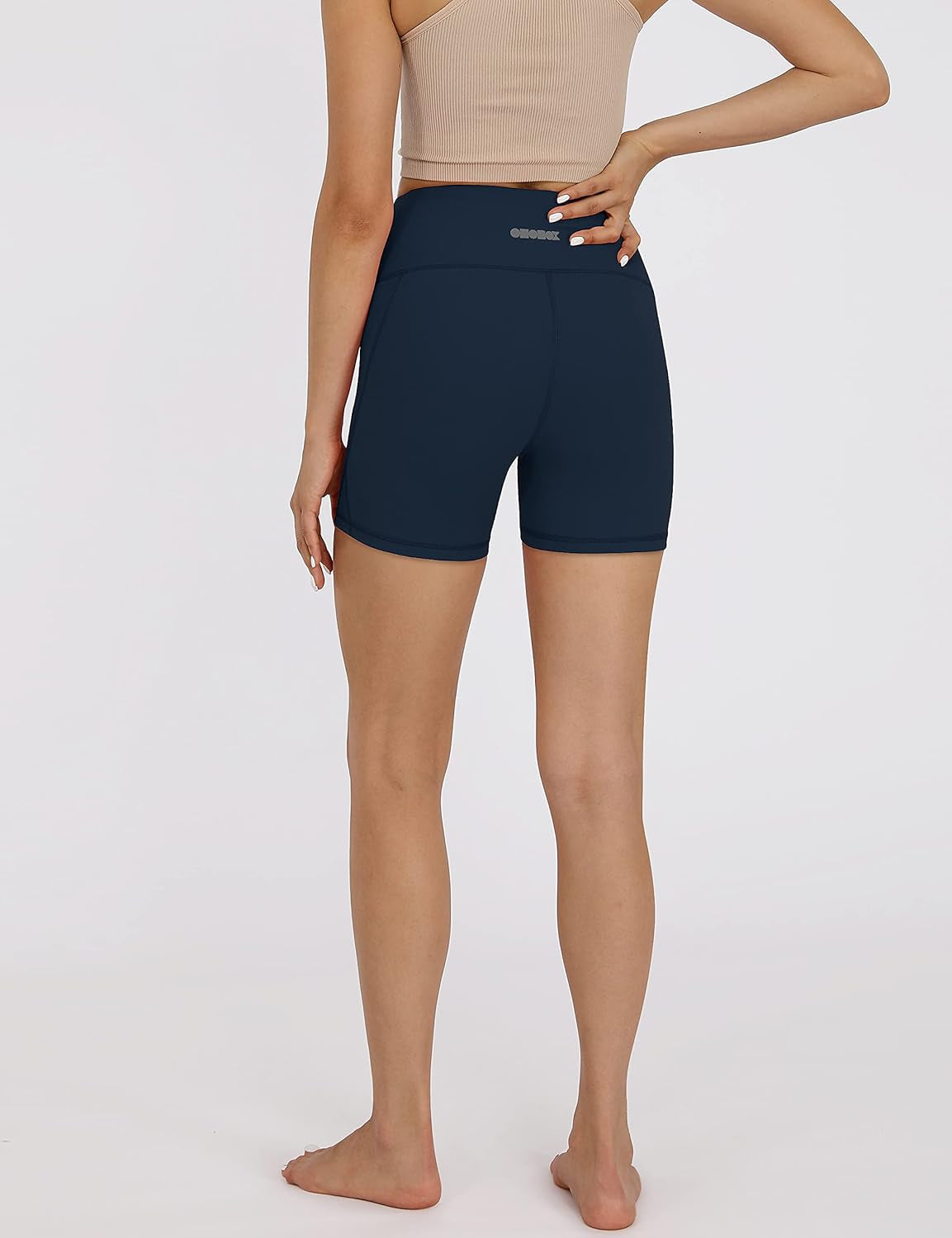 Get your sweat on with  Women's Yoga Shorts! 🧘‍♀️💪 Tummy control, non-see-through, and a hidden pocket for all your essentials. Perfect for workouts and running! Available in Navy, XX-Large. #Yoga #FitnessFashion #WorkoutReady