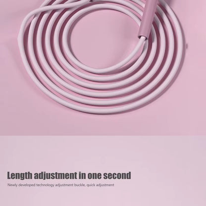 Workout Jump Rope Length Adjustable Slipproof Skipping Rope Professional Jump Training Supplies Stable Fitness Equipment With